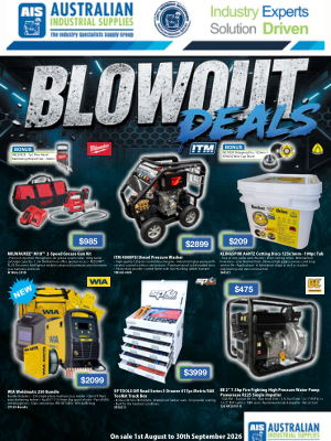 AIS - Blowout Deals Aug-Sep-2026