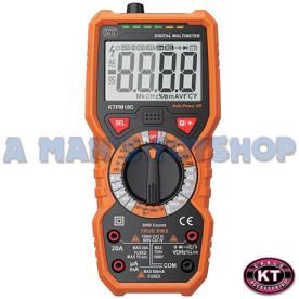 MULTIMETER AC/DC RMS DIGITAL 6000 COUNT