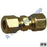 BRASS UNION NO 4 X  5/16 X 5/16 TUBE