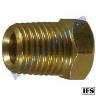 PLUG TAPER BRASS  1/8" BSP MALE THREAD