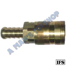 RYCO AIR Q/RELEASE COUPLING 3/8 BARB