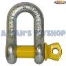 D SHACKLE GAL STD 13MM 2000KG CAP YELLOW