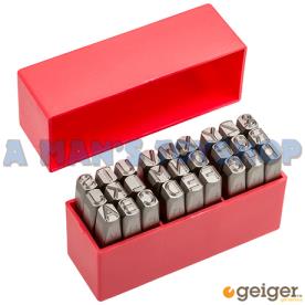 LETTER STAMP PUNCH SET 10MM A TO Z 27 PC