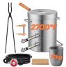 GAS SMELTING FURNACE KIT 2 BURNER 12KG
