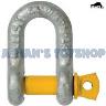 SHACKLE D 11 X 13 MM TONNES 1.5 SWL