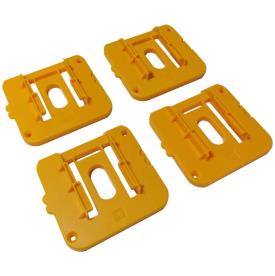 DEWALT COMPATIBLE 18V BATTERY MOUNTS X 4