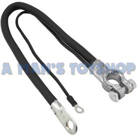 BATTERY CABLE WITH ALTERNATOR LEAD 711MM