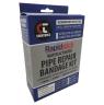 PIPE REPAIR BANDAGE KIT 10CM W X 3.6M L