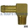 ELBOW BRASS 5/16 X 1/4