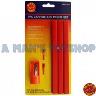 CARPENTERS PENCIL SET 7 PIECE WITH SHARP