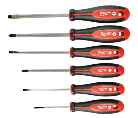 6 PIECE SCREWDRIVER SET MILWAUKEE