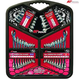 SPANNER SET RING OPEN 32 PIECE AF & MET