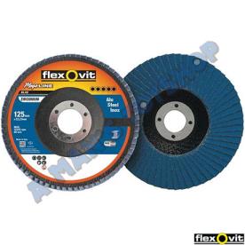 FLAP DISC 80 GRIT 125x22MM MEGALINE HD