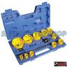 HOLE SAW 15 PIECE ALL ROUNDER KIT BI-MET