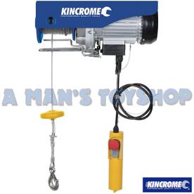 LIFTING HOIST 240 VOLT 125-250KGS 500W