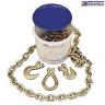DRAG CHAIN 8MM 5 METRES 2 HOOKS & LUG