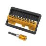 IMPACT SCREWDRIVER BIT SET 11 PIECES