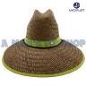 SUN LOVER STRAW HAT FLUORO BAND 59CM