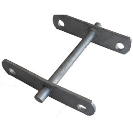 BOAT 6" TANDEM ROCKER GAL BRACKET 16MM