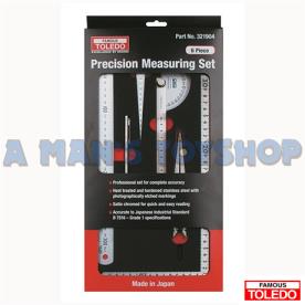 PRECISION MEASURING SET 6 PIECE TOLEDO