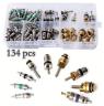 AIR CON R134A VALVE CORE ASSORTMENT