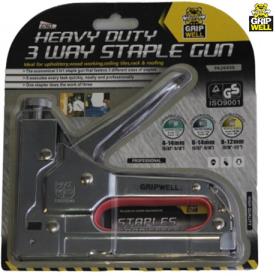 STAPLE GUN 3 WAY HEAVY DUTY T50 4-14MM