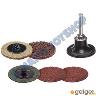 SANDING DISC KIT QUICK LOCK 50MM 7 PIECE