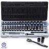 NLA* SOCKET SET IMPACT 3/8 DR 36 PCE MET