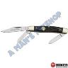 NLA* KNIFE BOKER MED STOCKMAN BLACK BONE
