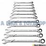 RATCHET COMB SPANNER SAE 120XP 11 PCE