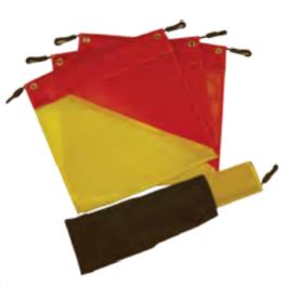 WARNING FLAG KIT MESH (4 FLAGS IN A BAG)