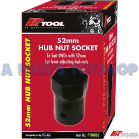 LANDCRUISER HUB NUT SOCKET 52MM 6 POINT