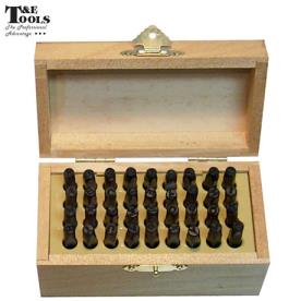 NUMBER & LETTER PUNCH SET 4MM 36 PIECE