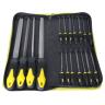 ENGINEERS FILE SET18 PIECE STEEL & WOOD