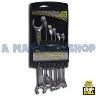 SPANNER SET 6 PIECE  FLARE NUT METRIC