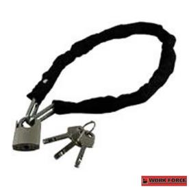 HARDENED STEEL CHAIN LOCK 900 X 6MM