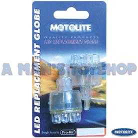 NLA* BULB 12LED WEDGE RED 2PC REPLACES 3