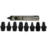 HOLLOW PUNCH INTERCHANGEABLE HEAD 10PCE