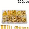 BRASS COMPRESSION SLEEVE KIT 200 PIECE