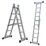 MOBILE SCAFFOLD LADDER PLATFORM 150KG