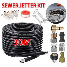 PRESSURE CLEANER SEWER JET 30 METRE KIT