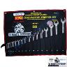 SPANNER SET METRIC 16 PIECE RING/OPEN