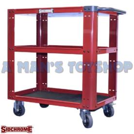 TOOL TROLLEY 3 TIER 890X490NN 80MM WHEEL