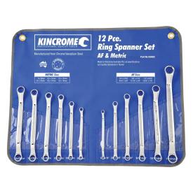 SPANNER SET METRIC/AF 12PCE RING