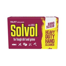 SOLVOL HEAVY-DUTY HAND CLEANER BAR 100G