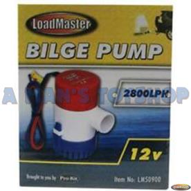 BILGE PUMP 12 VOLT 2800LPH SILENT