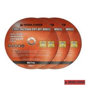 CUTTING DISC 230 X 22MM 3 PIECE METAL
