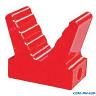 BOAT V BLOCK LARGE RED 20MM BORE 110MM