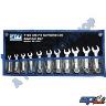 SPANNER SET 11 PIECE METRIC STUBBY R/OE