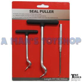OIL SEAL & O RING PICK PULLER KIT 3 PCS